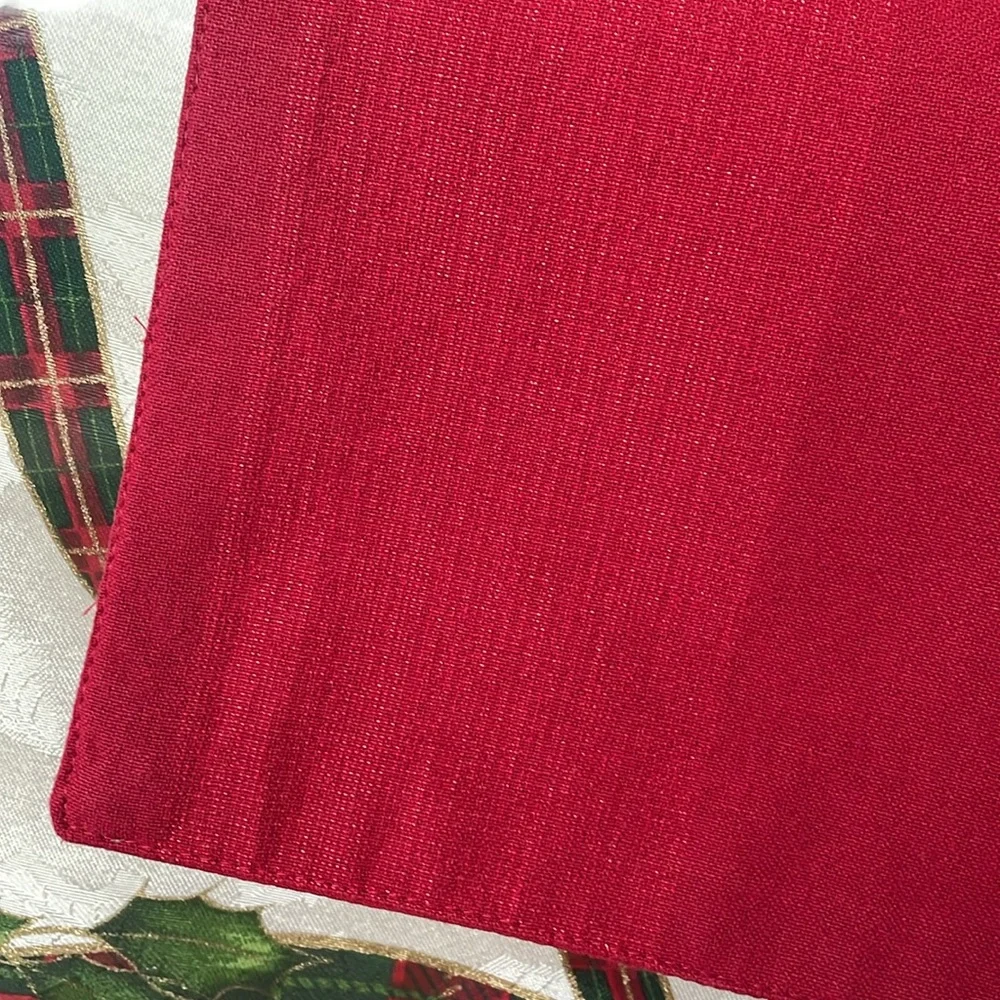 Elegant Red Table Runner.  Fully Lined. 88” x  19”